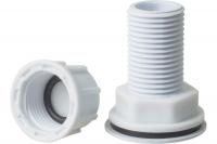 Врезка в бак пластиковая Ф2