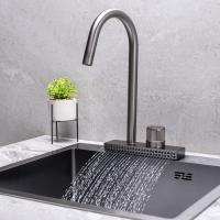 Смеситель для кухни РМС SUS130PVD-017F графит