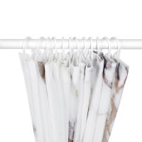 Шторка для ванной 180*180 РМС ШП-02БЖ Бежевый мрамор