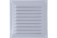 Решетка вентиляционная металлическая 250*250 белая
