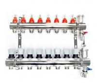 Коллекторная группа "1" AQUALINK 4 вых c расходомерами