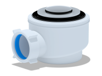 Сифон для душевого поддона 1 1/2*50 АниПласт Е410CL клик-кляк