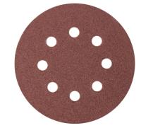 Круг шлифовальный под липучку Ф125 Р100 5 штук КРЕОСТ