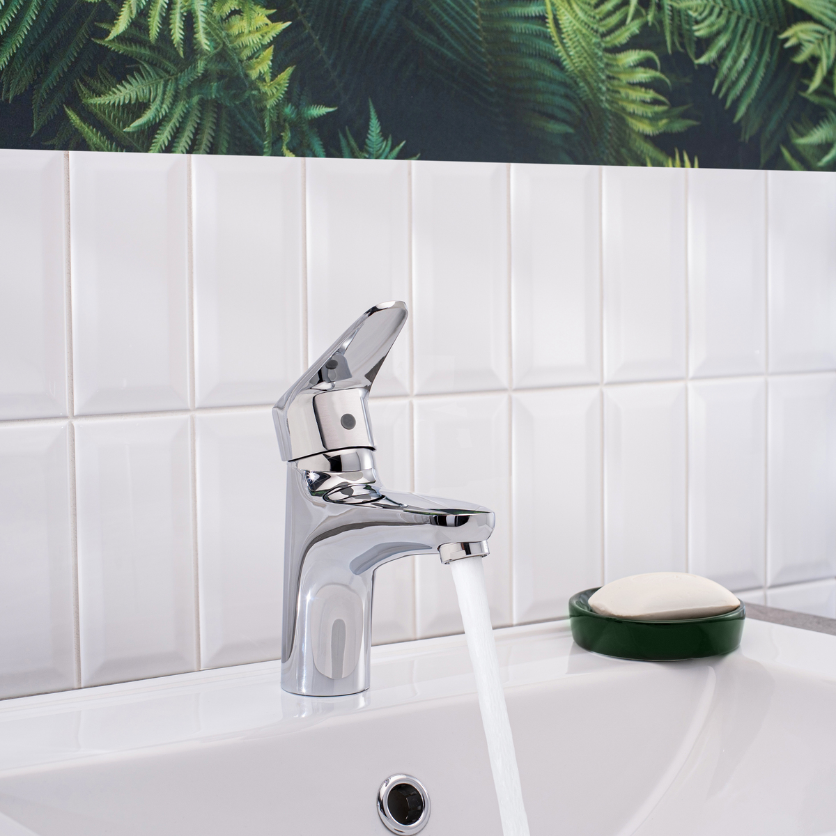 Смеситель для умывальника BOOU В8282-1 латунь