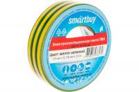 Изолента 19 мм*0,18 мм*20 м SMARTBUY желто-зеленая 