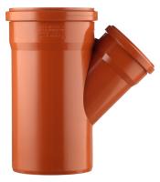 Канализационный тройник переходной 160/110/45 наружный