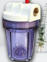 Фильтр ПОСЕЙДОН SL-5" Ф1/2 прозрачный