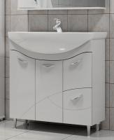 Тумба MIXLINE КЛАССИК-50 с умывальником УЮТ-50