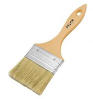Кисть плоская DECOR  Суббота 75-14 пластиковая ручка