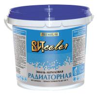Эмаль для радиаторов акриловая без запаха ВИТcolor 0,9 кг белая