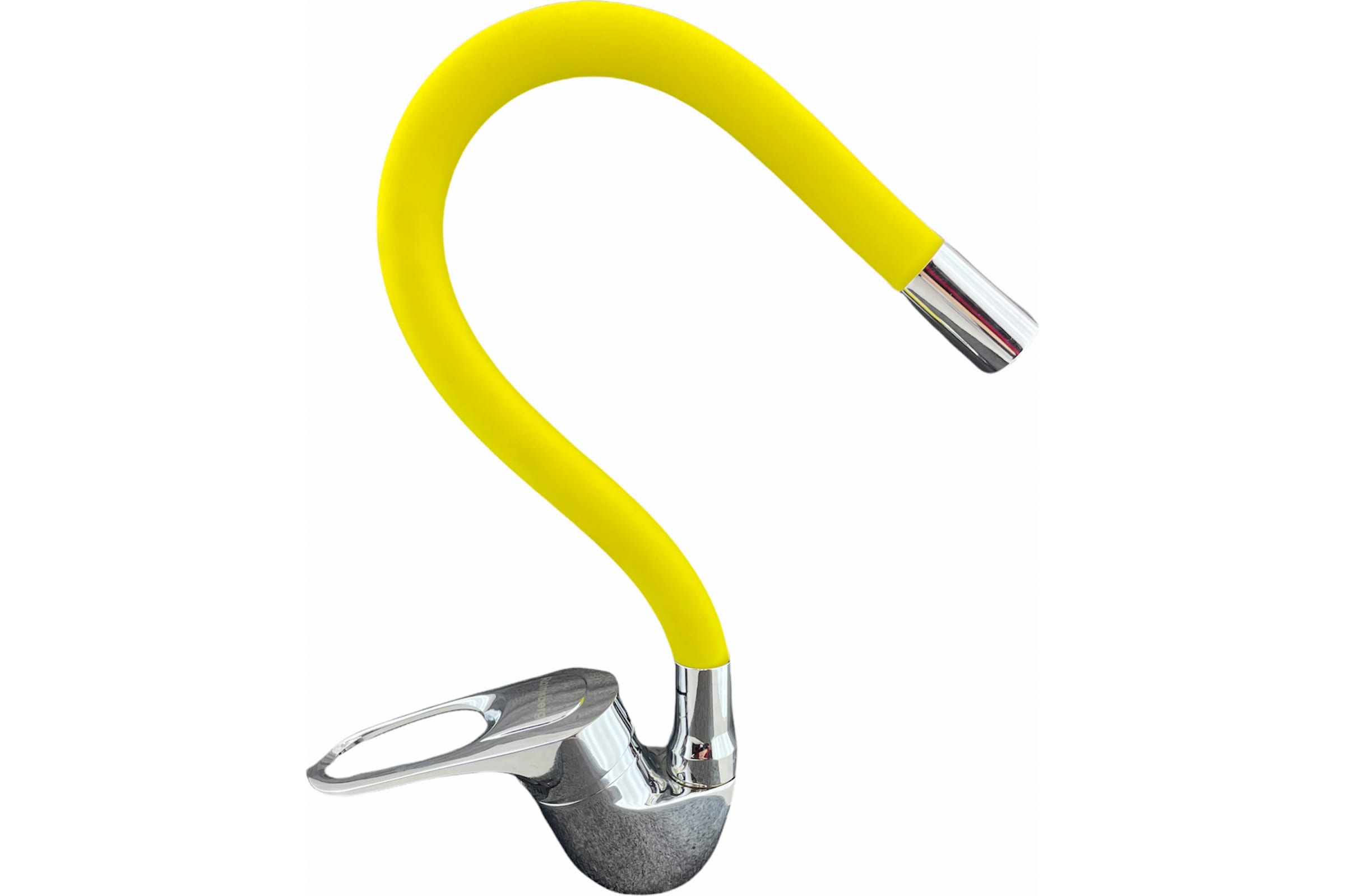 Смеситель для кухни Rainsberg R3193F-9 гибкий желтый