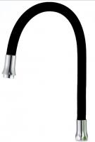 Излив гибкий для кухонного смесителя РМС S50BL черный