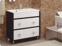 Тумба EMMY КЛЕРМОНТ 50 (2 ящика) с умывальником Клермонт 50