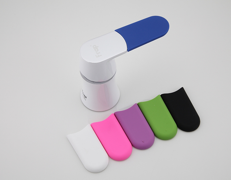 Смеситель тройка на борт ванной FRAP F1134 белый