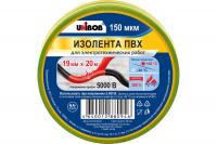 Изолента 19 мм*20 м UNIBOB желто-зеленая 