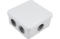 Распределительная коробка 100*100*50 мм 8 входов GREENEL серая 