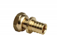 Соединитель аксиальный 20 х 1/2 ВР RTP с накидной гайкой