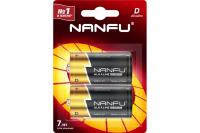 Батарейка NANFU LR20 2шт