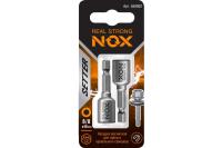 Биты магнитные шестигранные NOX STRONG 8*48 2шт