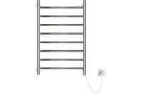 Полотенцесушитель электрический ZOX ДУГА лестница 800*500 8 перекладин правый