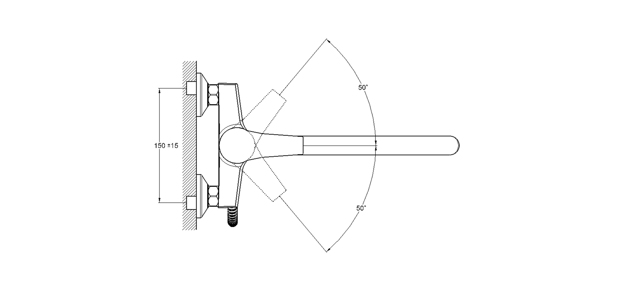 Смеситель для ванны G-lauf ZDN6-A183 