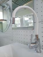 Смеситель для кухни DIST D201W белый