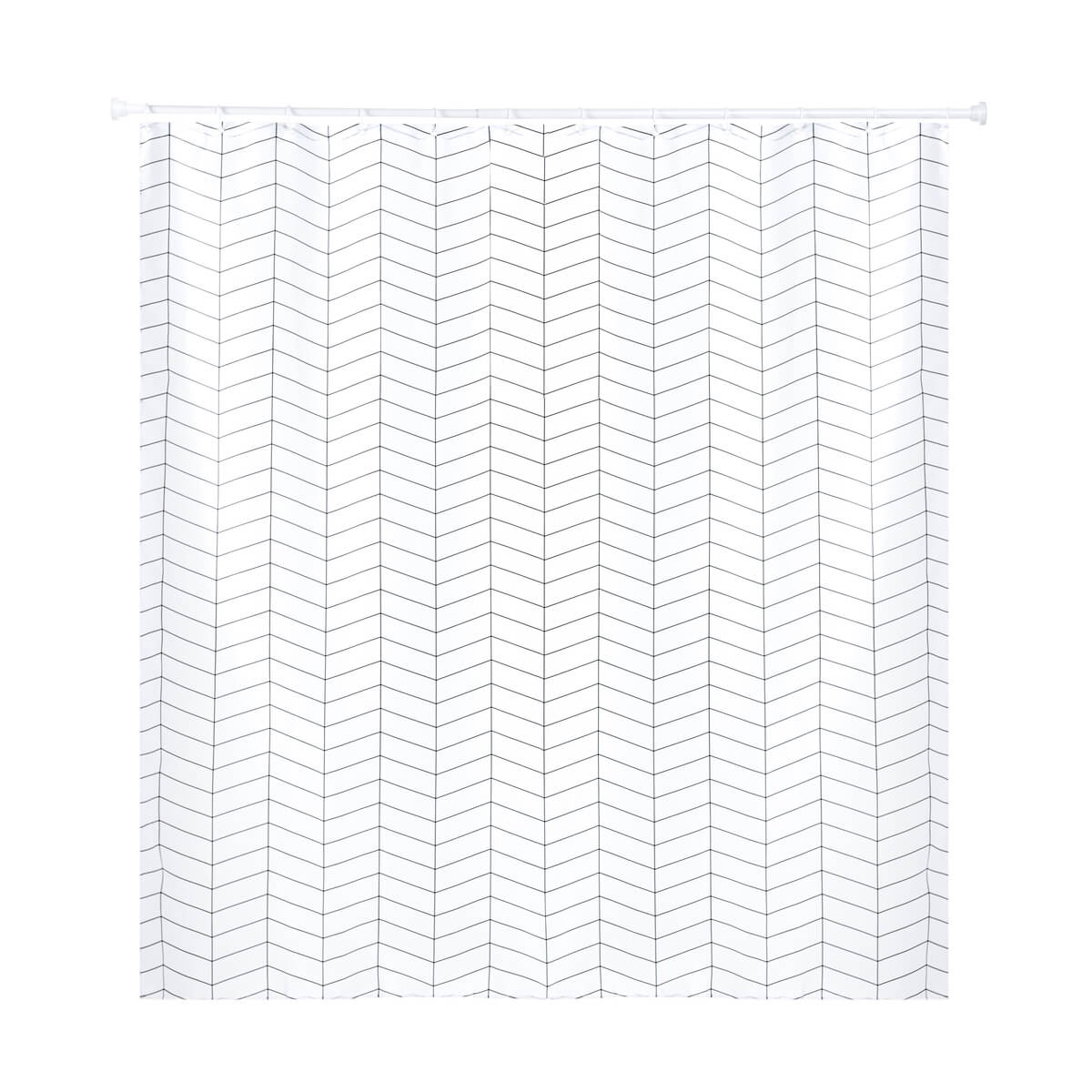 Шторка для ванной 180*180 РМС ШП-03 белая 