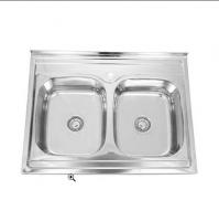 Мойка накладная РМС MG6-8060L  80*60 (0,6) нержавеющая