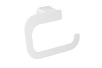 Держатель для туалетной бумаги пластик белый