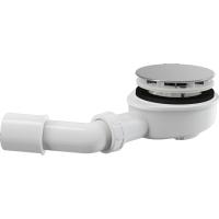 Сифон для душевого поддона клик-клак с гофрой