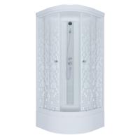 Душевая кабина 90*90 см средний поддон "Тритон" Аква Мозаика*