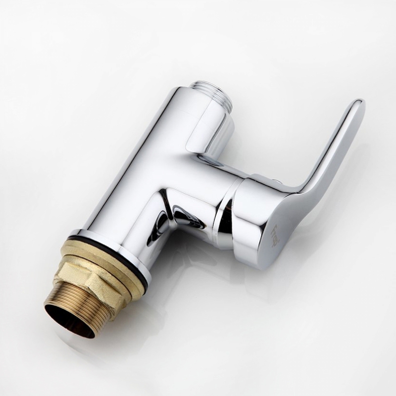 Смеситель для кухни FRAP 4353 гайка + фиолетовый излив