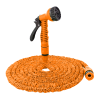Шланг поливочный растягивающийся ВИХРЬ 22м