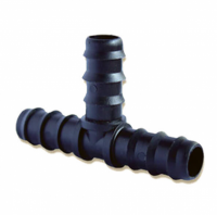 Тройник для садовой трубки штуцер-штуцер-штуцер