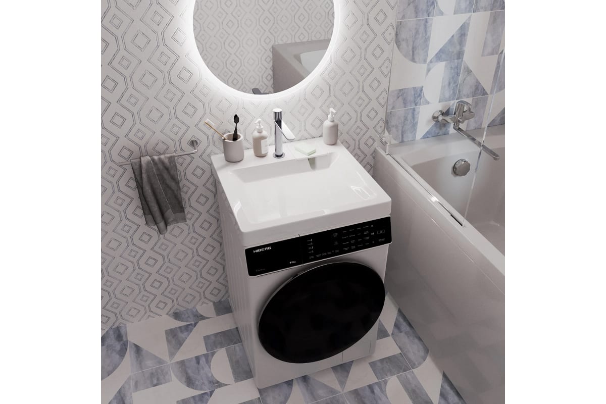 Умывальник над стиральной машинкой МАРИО 60*60 MIXLINE