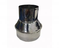 Переходник нерж. 100 /125