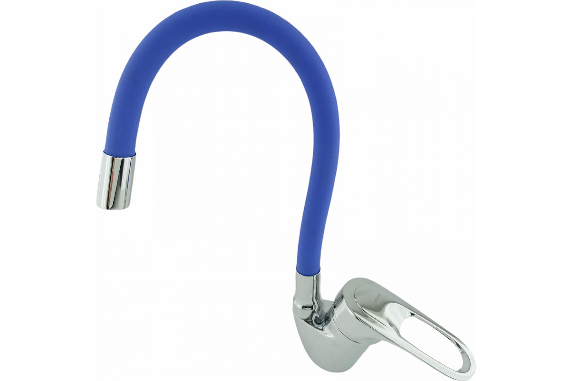 Смеситель для кухни Rainsberg R3193F-3 гибкий синий