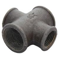 Крестовина чугунная переходник 25*20*25 