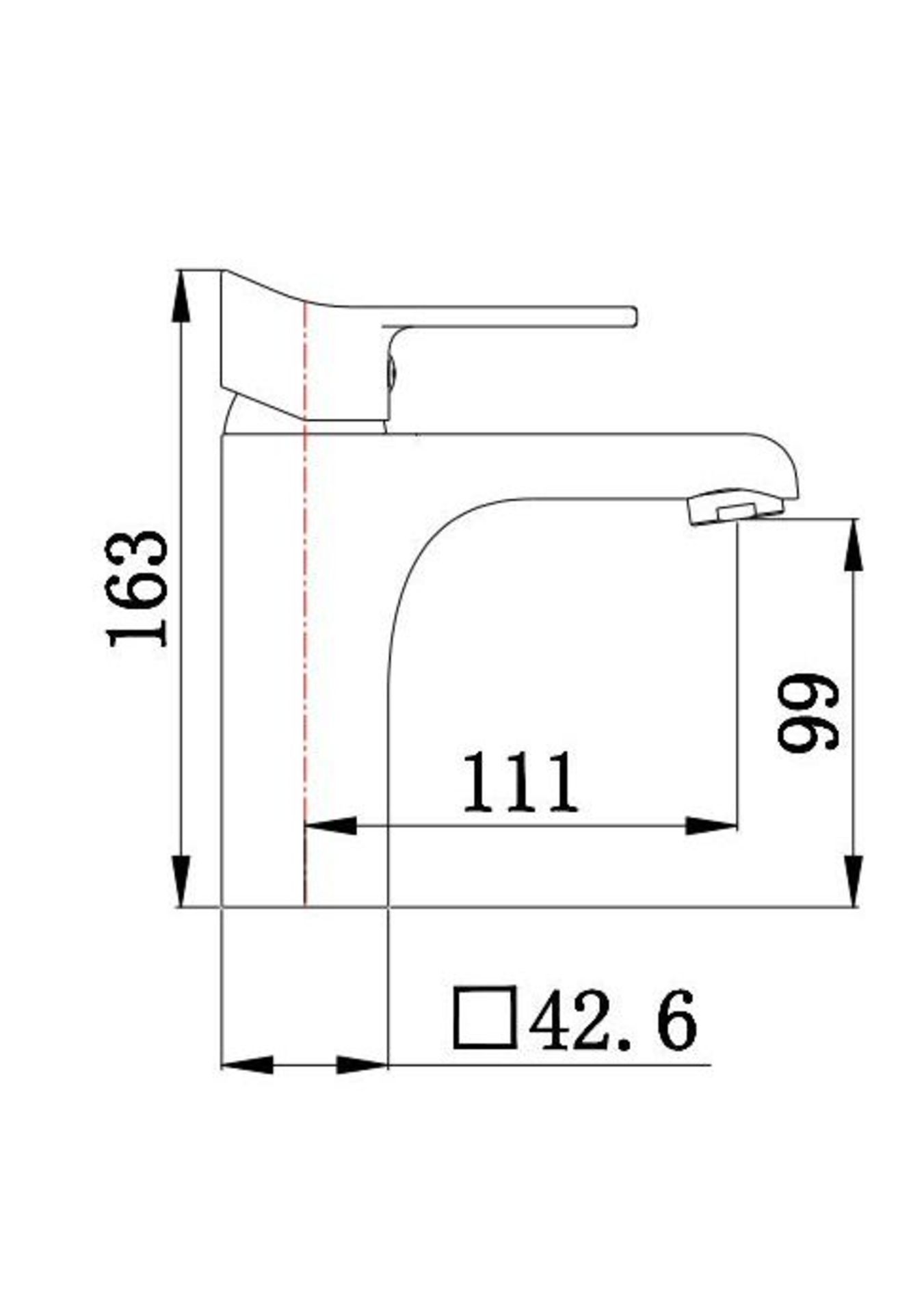 Смеситель для умывальника РМС SL137-001F 
