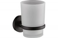 Держатель для щеток с со стаканом HAIBA HB8706 черный  