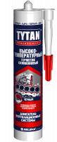 Герметик TYTAN высокотемпературный силиконовый черный 280мл