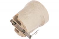 Патрон керамический Е27 с держателем TDM 0319-0007