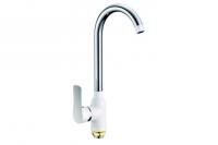 Смеситель для кухни Rainsberg R213K белый