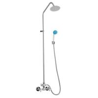 Смеситель c душевой стойкой и лейкой Solone JIK16-B102