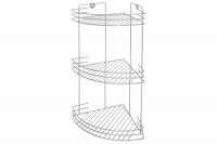 Полка угловая 3-х ярусная 19*19*40 "Рыжий кот" CHR-372