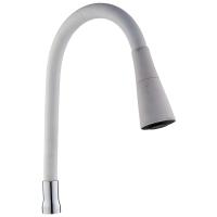 Излив гибкий для кухонного смесителя РМС S55W-D белый 2 режима