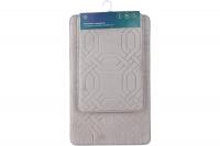 Набор ковриков для ванны РМС КК-09СС-40х60/50х80 светло серый