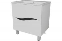 Тумба MIXLINE ЛАЙФ-60 с умывальником МАРГО-60