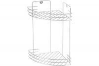 Полка угловая 2-х ярусная 19*19*30 "Рыжий кот" VENTO