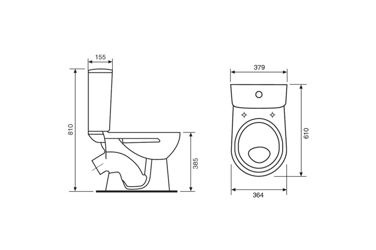 Унитаз-компакт SANTERI ОРИОН